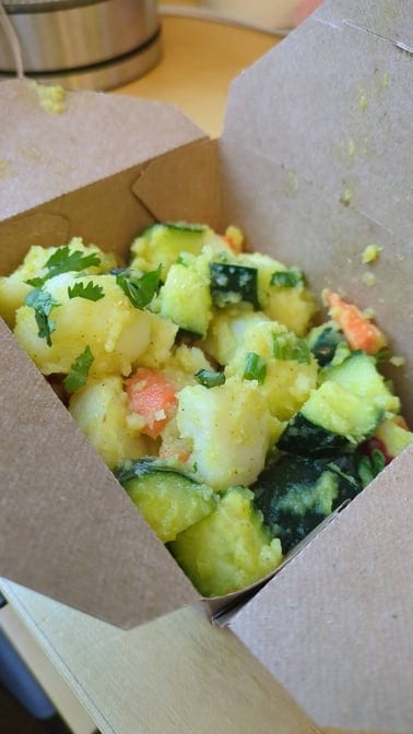 Lettuce Wrap Potato Salad.