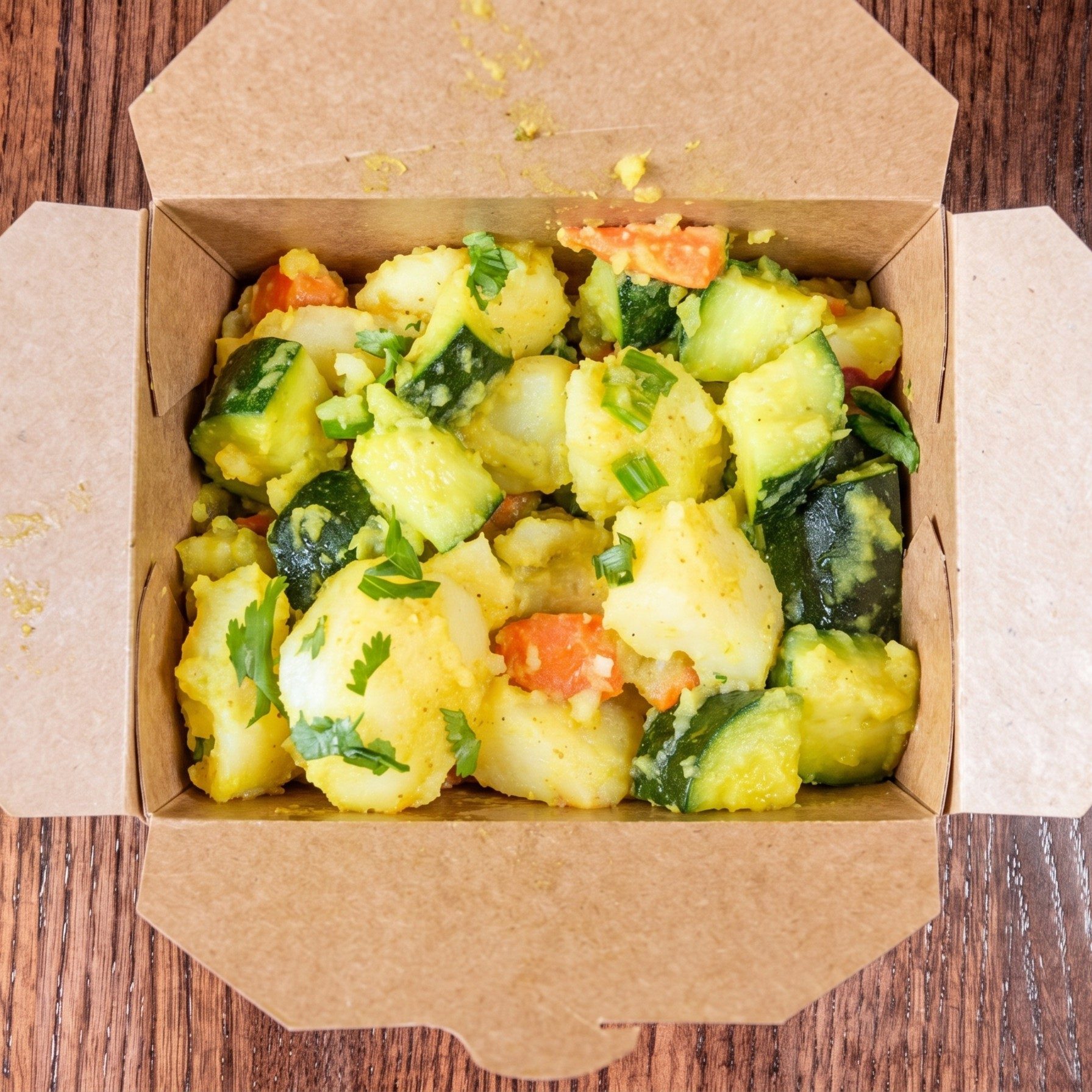 Lettuce Wrap Potato Salad.