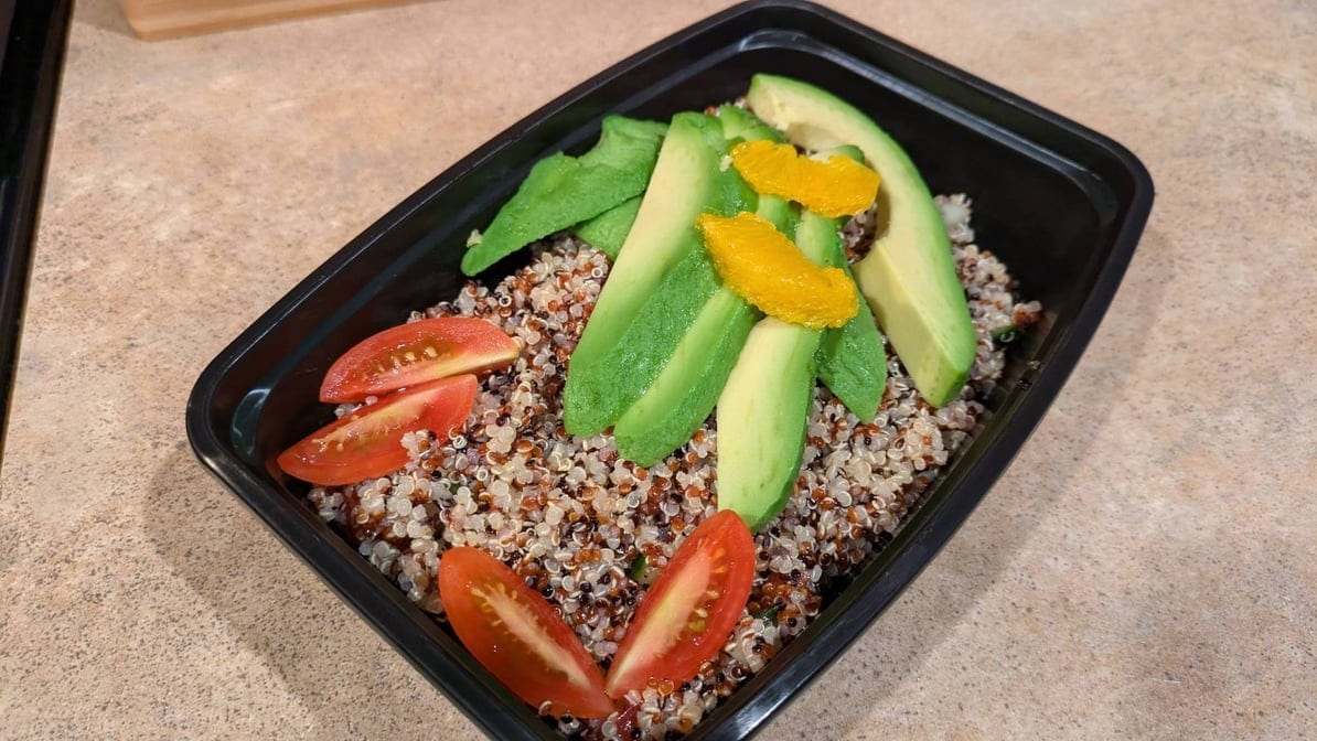 Avocado Quinoa Salad.